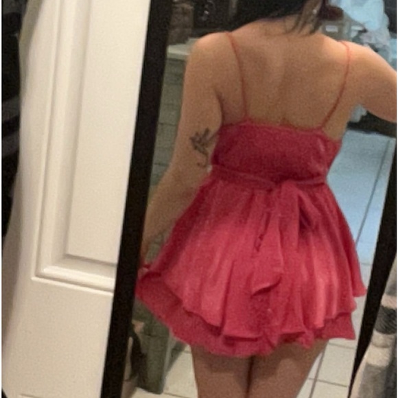 Pink Barbie dress medium never worn out in public - Picture 3 of 5